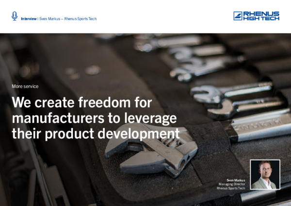 Interview: Create freedom for manufacturers