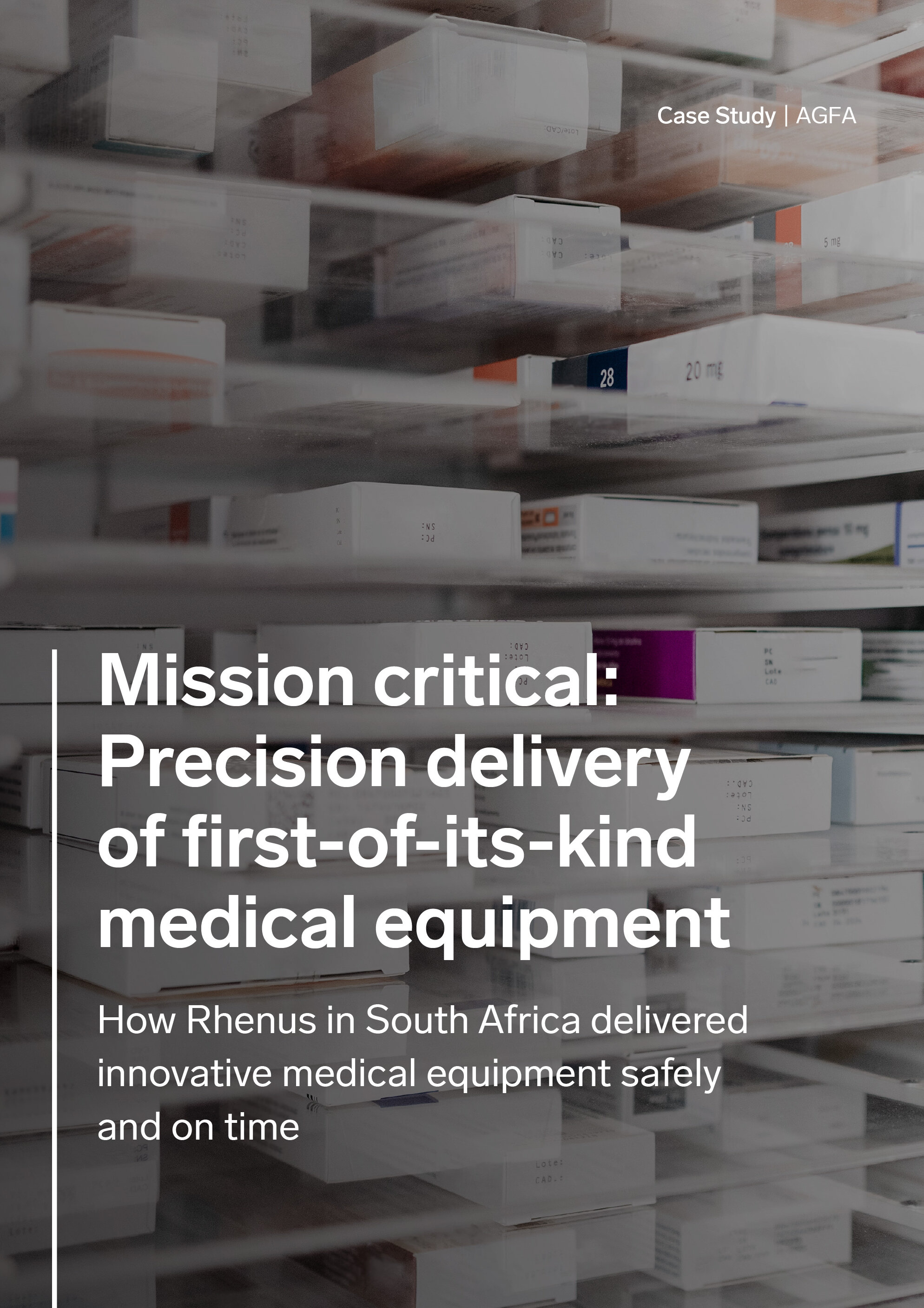 Cover of the AGFA case study