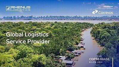 Rhenus Group selected by Correios as the Global Logistics Service Provider for COP 30  Cop30