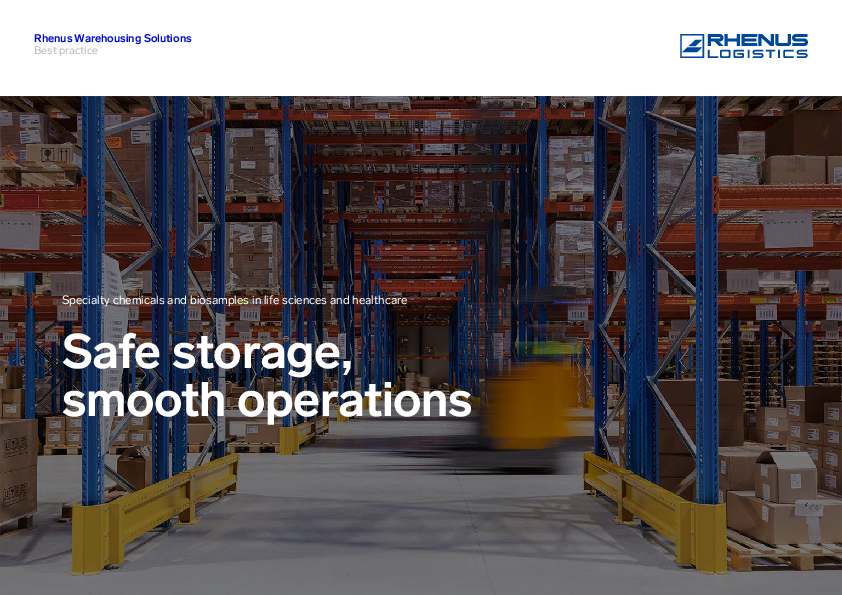 Logistics protecting what healthcare depends on 