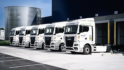 Rhenus accélère la décarbonation de sa flotte de  transport grâce au bio-carburant B100