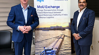 Rhenus signs MoU with Inland Waterways Authority of India (IWAI) Rhenus signs MoU with Inland Waterways Authority of India (IWAI)