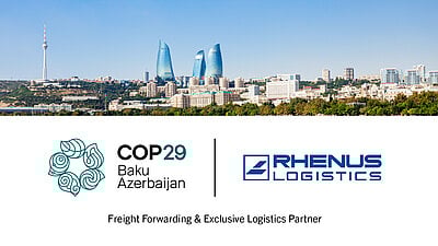 Rhenus sera le Partenaire Logistique Officiel de la Conférence des Nations Unies sur le climat en Azerbaïdjan 