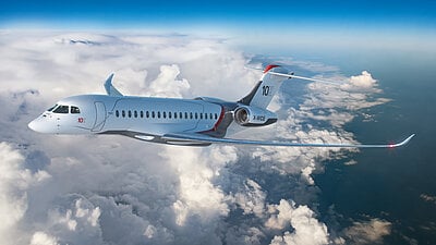 Rhenus Warehousing Solutions prend en charge la logistique de production de pièces du nouveau "Falcon 10X" sur son Aerohub de Séville