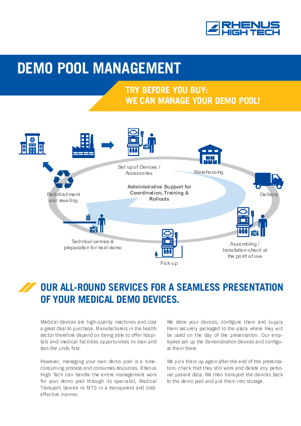 Demo Pool Flyer